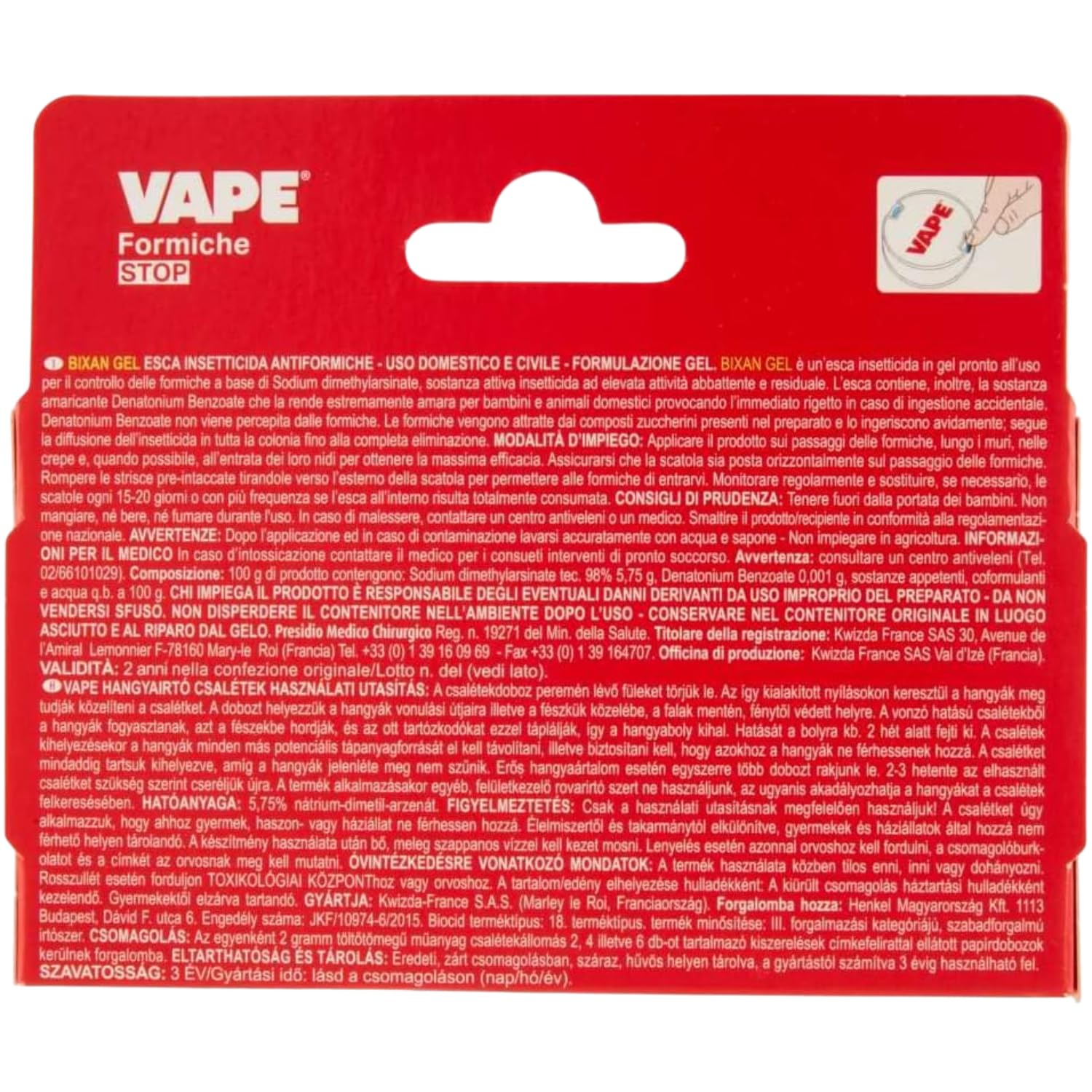 Esca Insetticida Formiche Inodore – Contenitore Protetto – Azione Prolungata oltre 1 Mese – Confezione da 2 Pezzi kit con Spugna Brandizzata SPESA & RISPARMIO Inclusa – Variazioni 4/8/12 Pezzi (12)