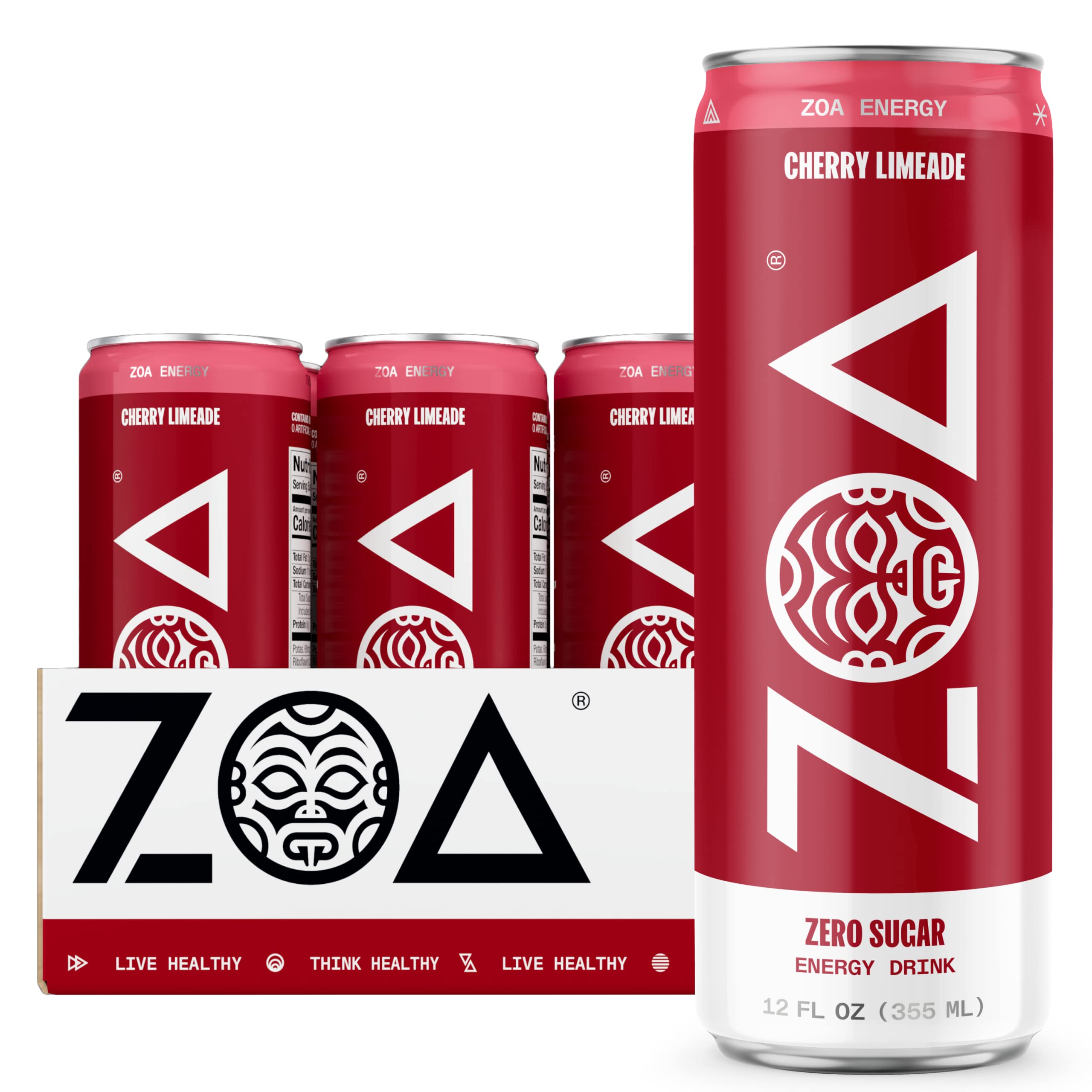 Buy ZOA Zero Sugar Energy Drinks y Energy Formula with s
