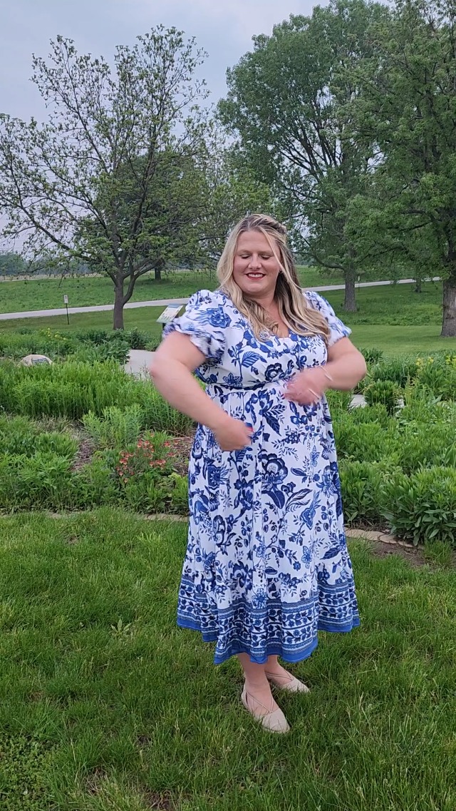 blue and white greek style dress Lefkada Strappy Maxi Dress main image 0
