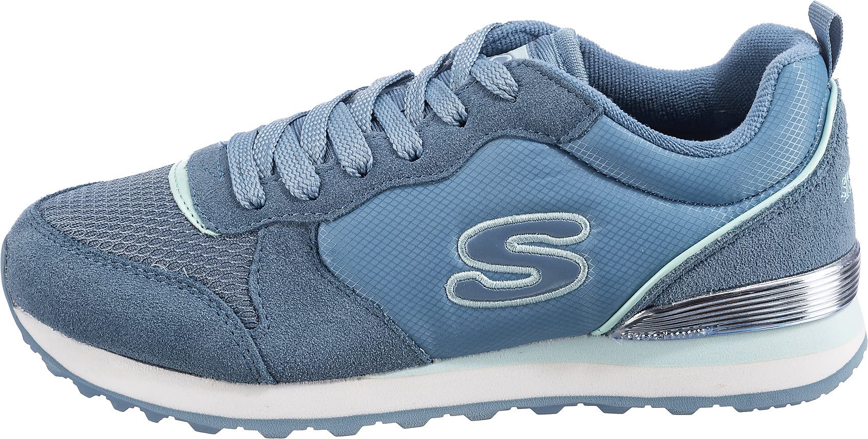 Skechers OG 85 - Step N Fly Damen Schuhe Sneaker 155287 Blau