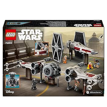 Tate様 LEGO Star Wars Hybryda TIE Fightera i X-Winga, Zabawka dla 9