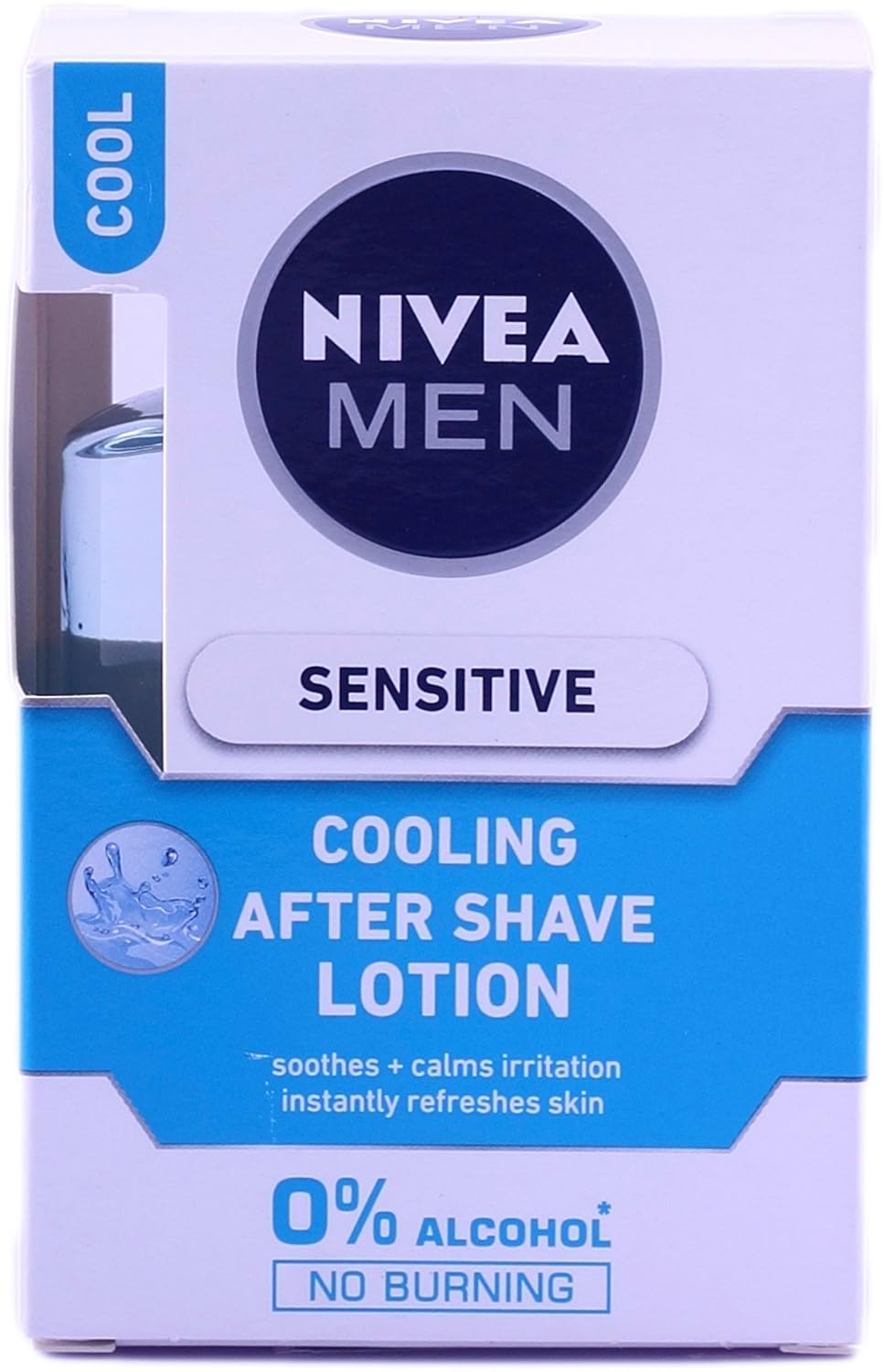 NIVEA MEN Shaving, Sensitive Cooling After Shave Lotion, 100ml NIVEA MEN Shaving, Sensitive Cooling After Shave Lotion, 100ml
