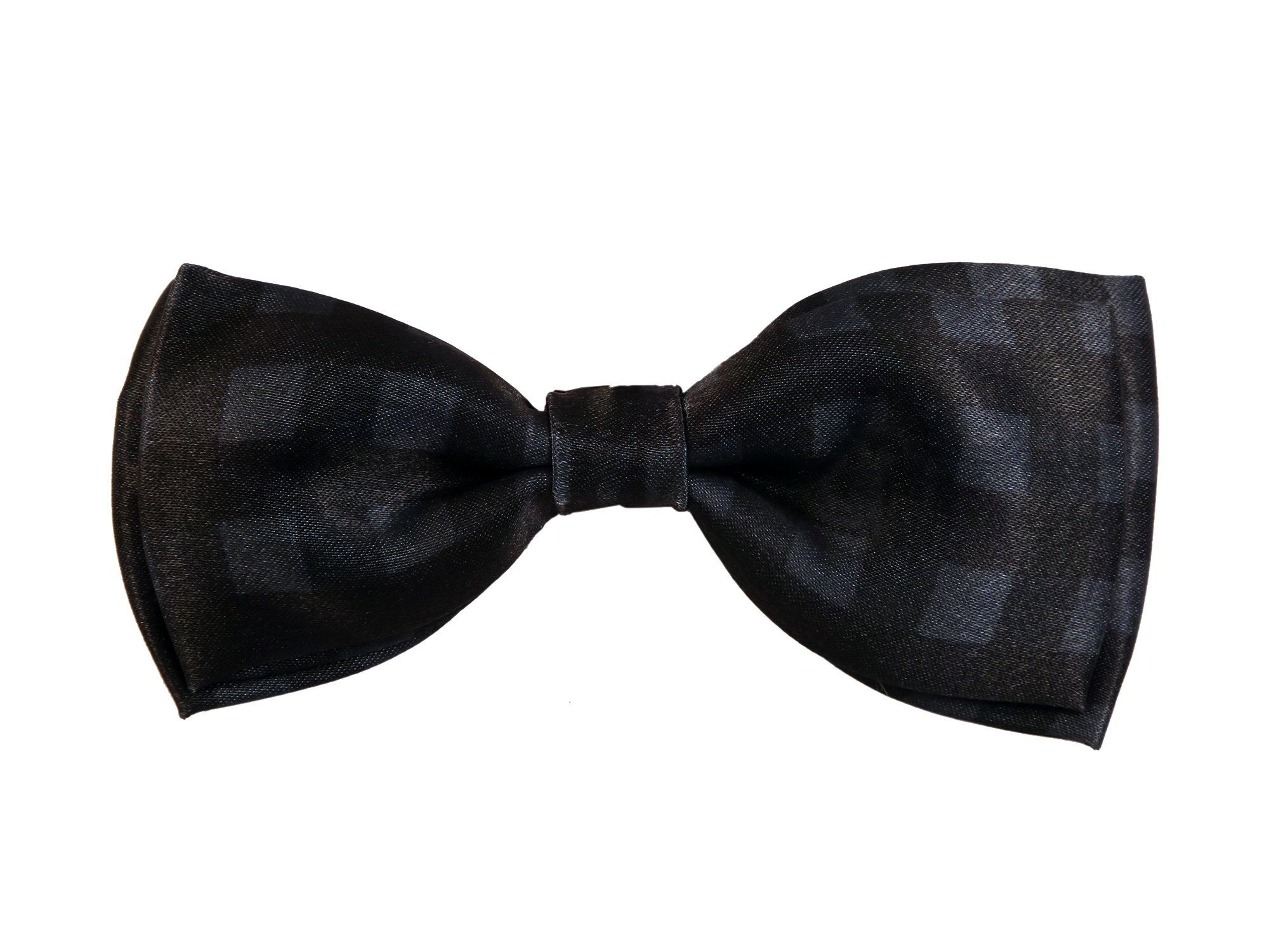 blacksmith Grey Black Checks Design Bow Tie for Men Bowtie-picture-24