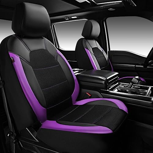 Miniatura 24 de CAR PASS Leather seat Covers,Automotive Universal Sport car seat Cover Super 5mm Composite Sponge Inside,Airbag Compatible fits Most SUVs, Camaleón