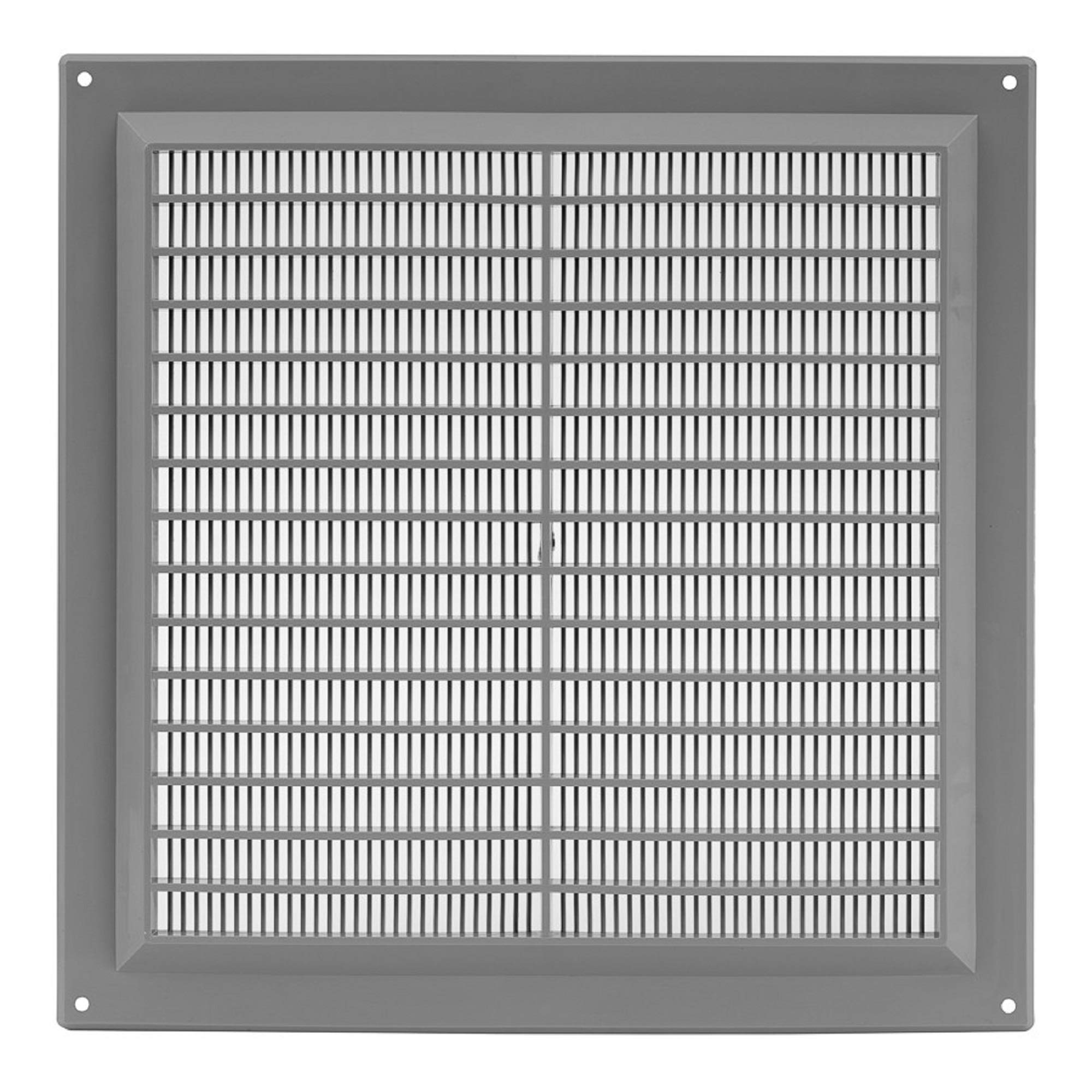 Buy 250x250mm / 10x10 inch Grey Plastic Ventilation Grille Air Vent