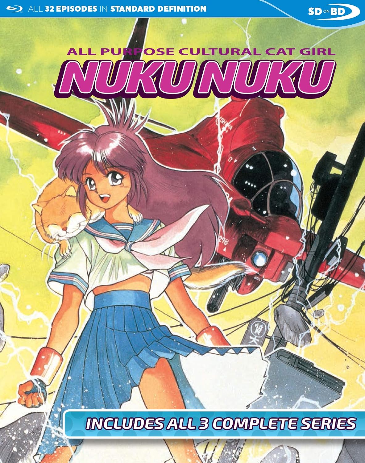 Cat Girl Nuku Nuku Complete Collection Blu-ray