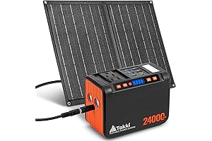Takki Solar Generator, Portable Power Station, Solar Charger