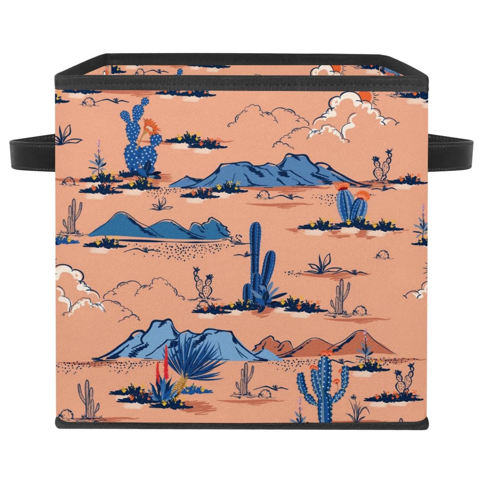Boîte de rangement pliable Cactus pour placard et chambre