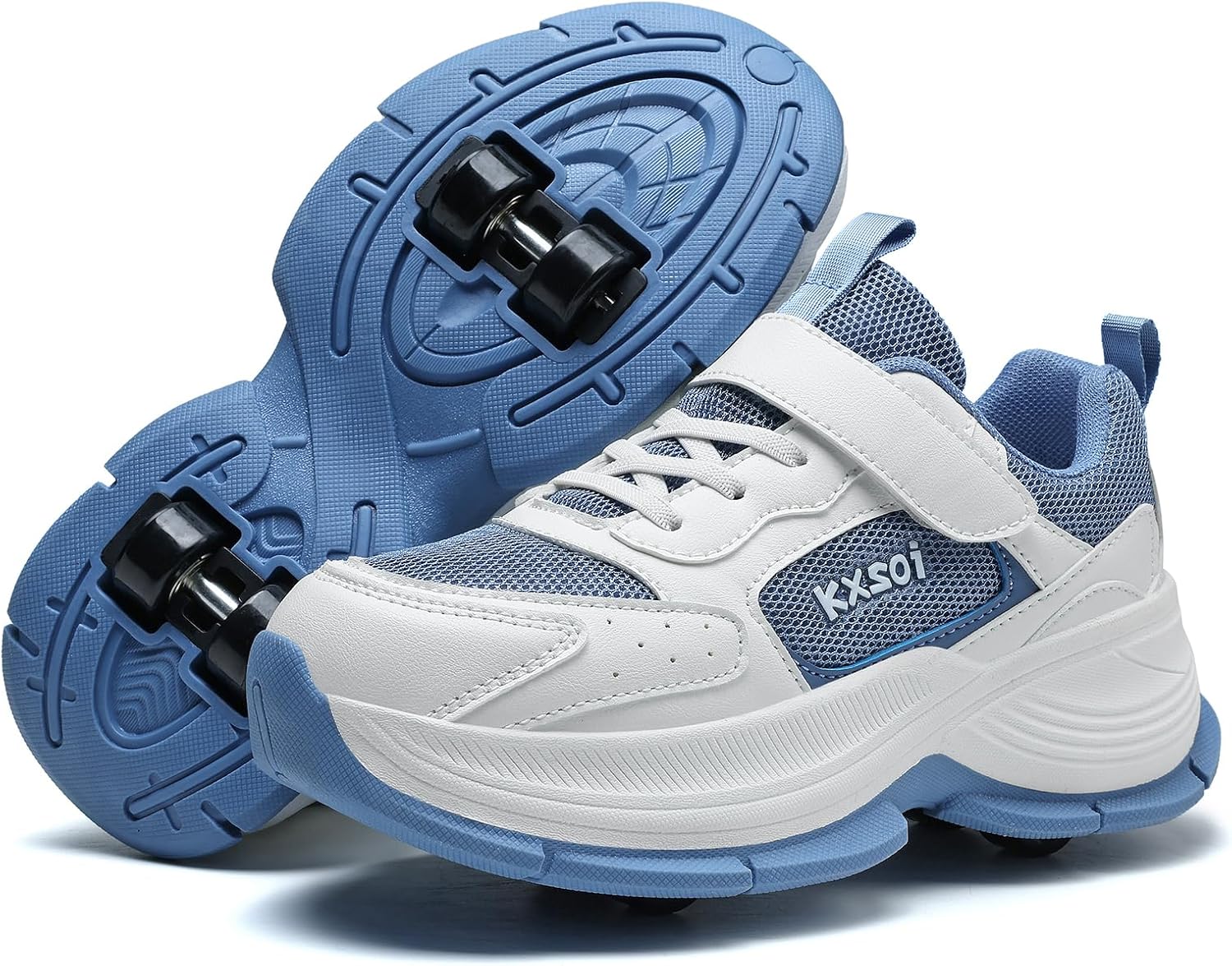 HSQ Roller Skate Shoes with Detachable Wheels for Girls Boys Kids Funy Gifts