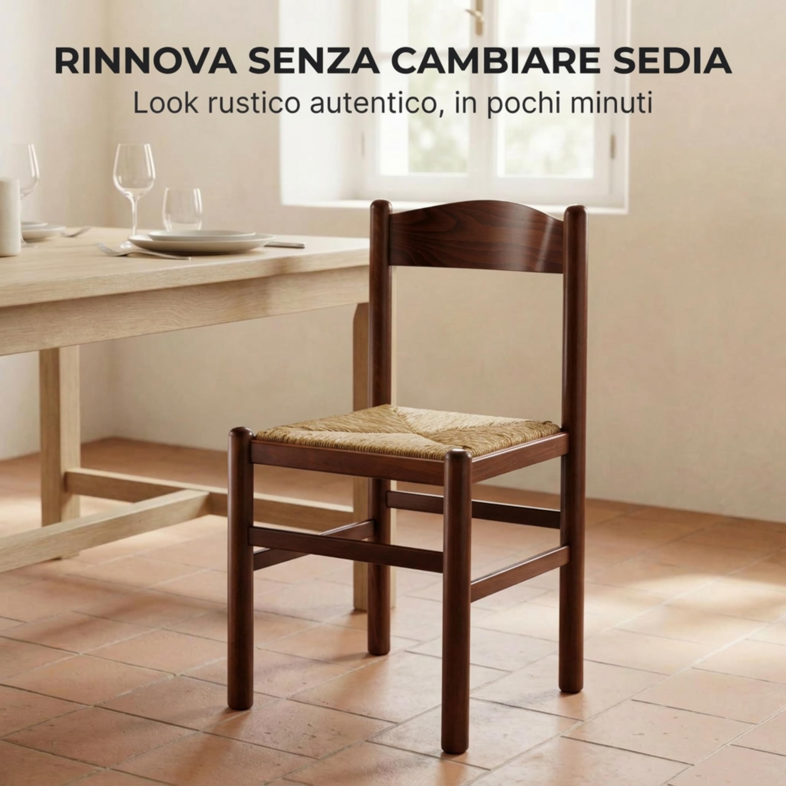 Generico Import Trade - Seduta in paglia 37x37cm, Ricambio mod. 901 - PISA, Sedile di ricambio per sedie e sgabelli da casa e ristoranti, Fondo, Telaio, Sedile resistente e robusto