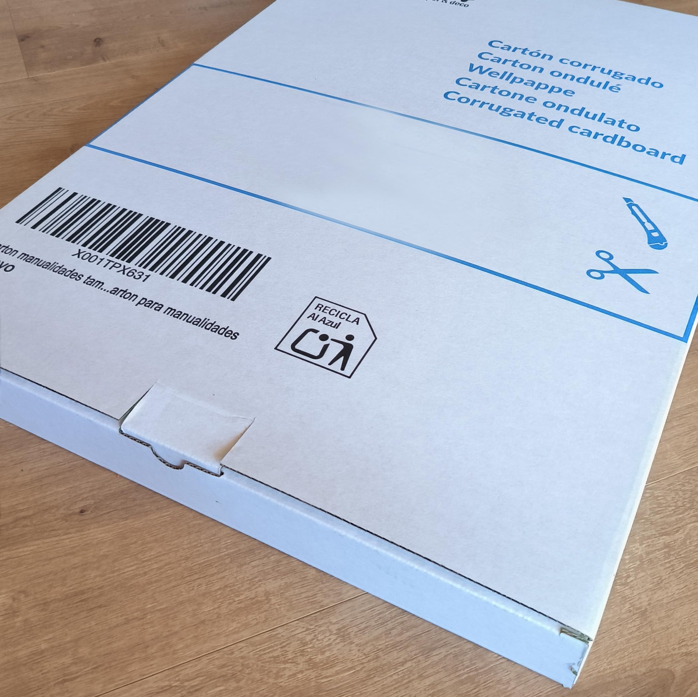 50 Carton a4 2mm | Plaque carton ondulé 2mm d'épaisseur format 21x29,7cm - Feuille pour l'emballage - Feuilles de cartonné ondulé kraft pour l'artisanat