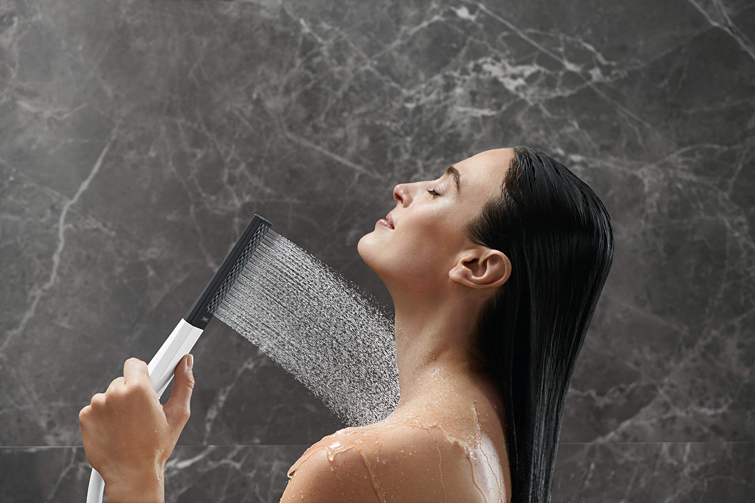 Amazon.co.jp: hansgrohe Rainfinity 2インチ モダン ハンドヘルド
