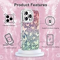 Vista 31 de I-MGAE-IN-AR - Funda diseñada para iPhone 12 y 12 Pro, diseño de mariposa plateada brillante, funda protectora de poliuretano termoplástico, suave