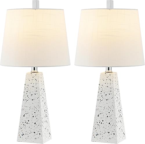 Miniatura 8 de JONATHAN Y JYL1037A-SET2 Owen - Lámpara de mesa LED de resina de 20.5 pulgadas, contemporánea, oficina, sala de estar, sala familiar, comedor,