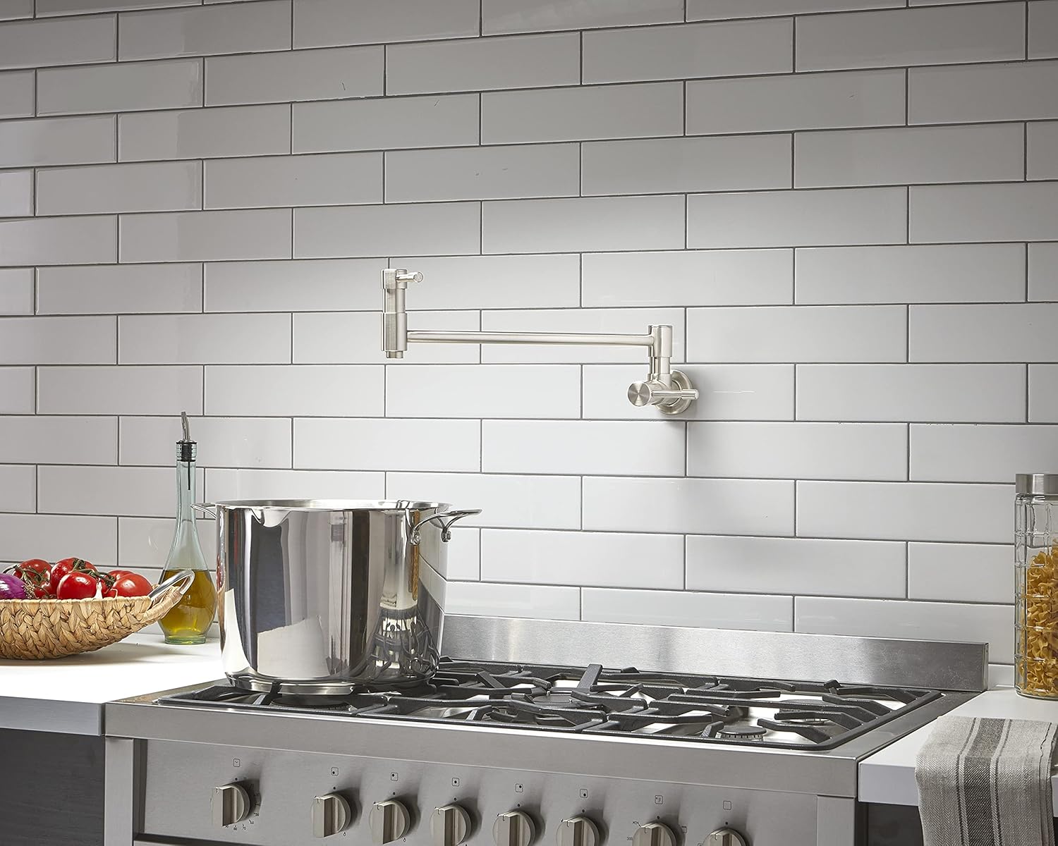 Black Friday - 70% OFF Danze D205012SS Melrose Wall Mount Pot Filler, Stainless Steel 50% Off Discount Danze D205012SS Melrose Wall Mount Pot Filler, Stainless Steel