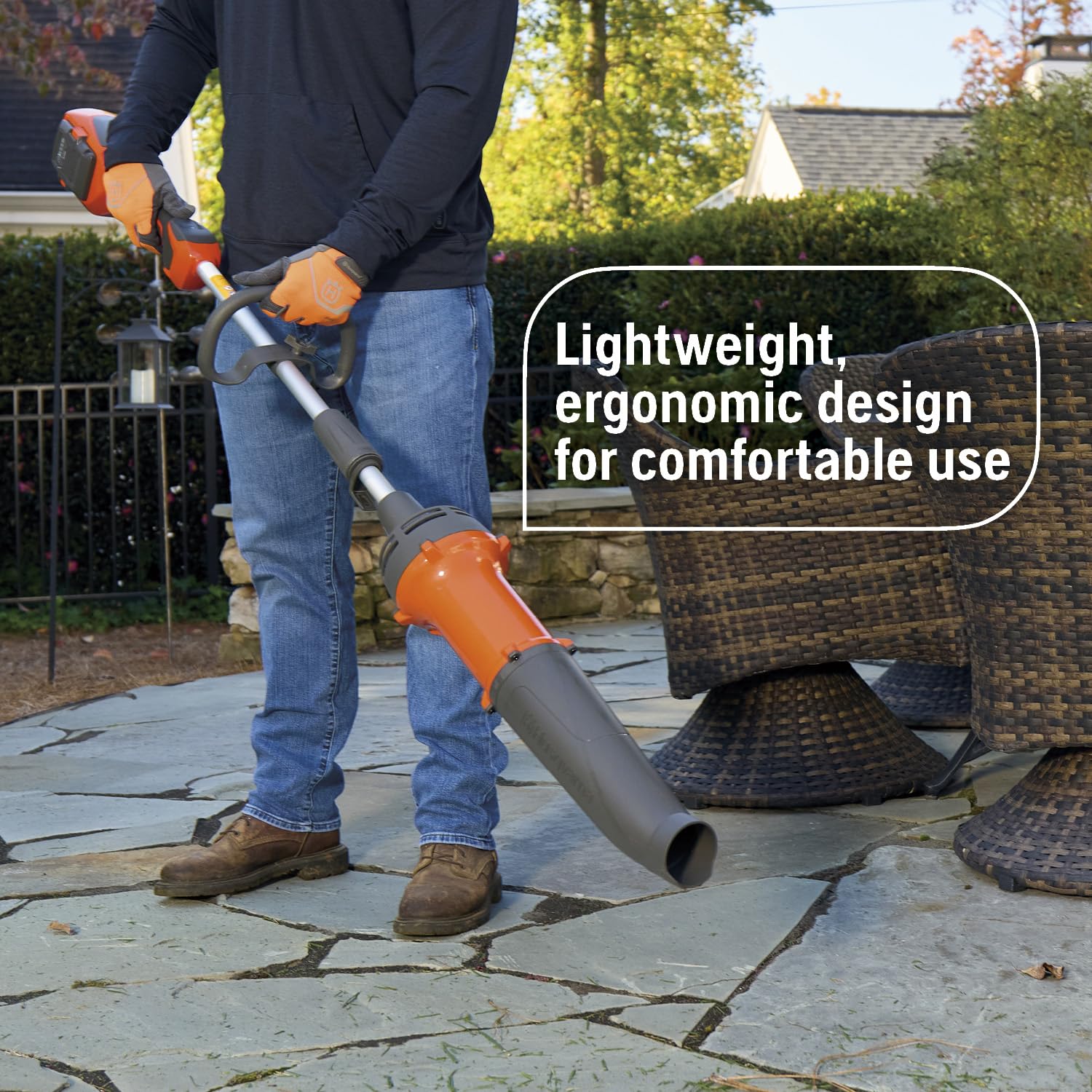 Husqvarna DB110 - Accesorio para soplador de Hojas, Compatible con FLXi, Accesorio para soplador de Hojas, Gancho Incluido para un fácil Almacenamiento