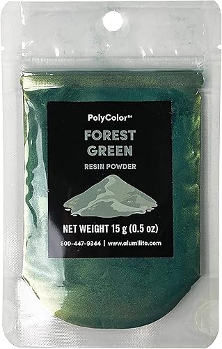 Miniatura 24 de PolyColor - Polvo de mica para kits de resina epoxi, 0.51 oz, 0.51 onzas, efecto metálico, pigmento en polvo para fundición de resina, artes