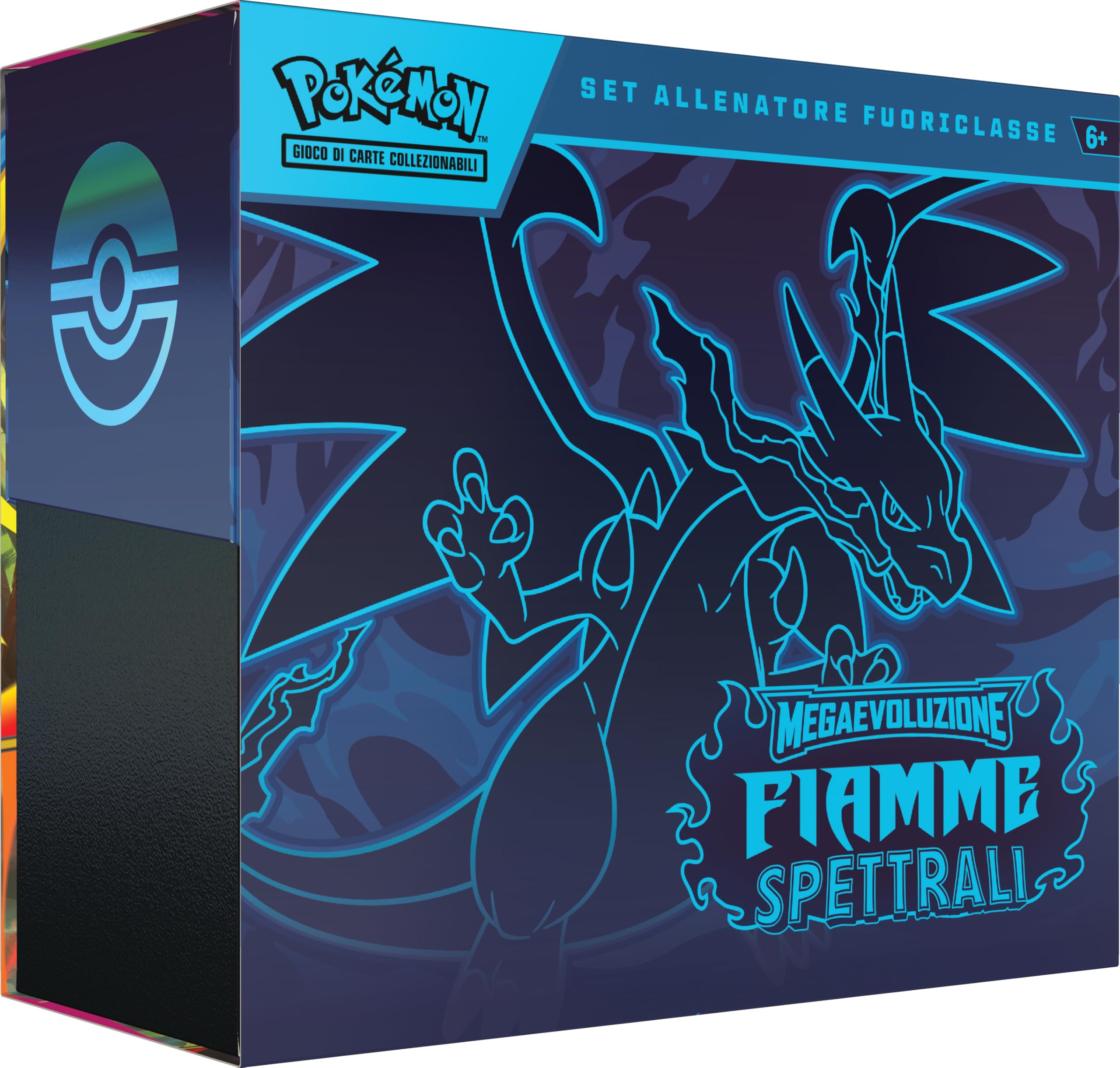 Pokémon: set Allenatore Fuoriclasse dell’espansione Megaevoluzione - Fiamme Spettrali del GCC Pokémon (una carta promozionale a figura intera, nove buste di espansione e accessori premium)
