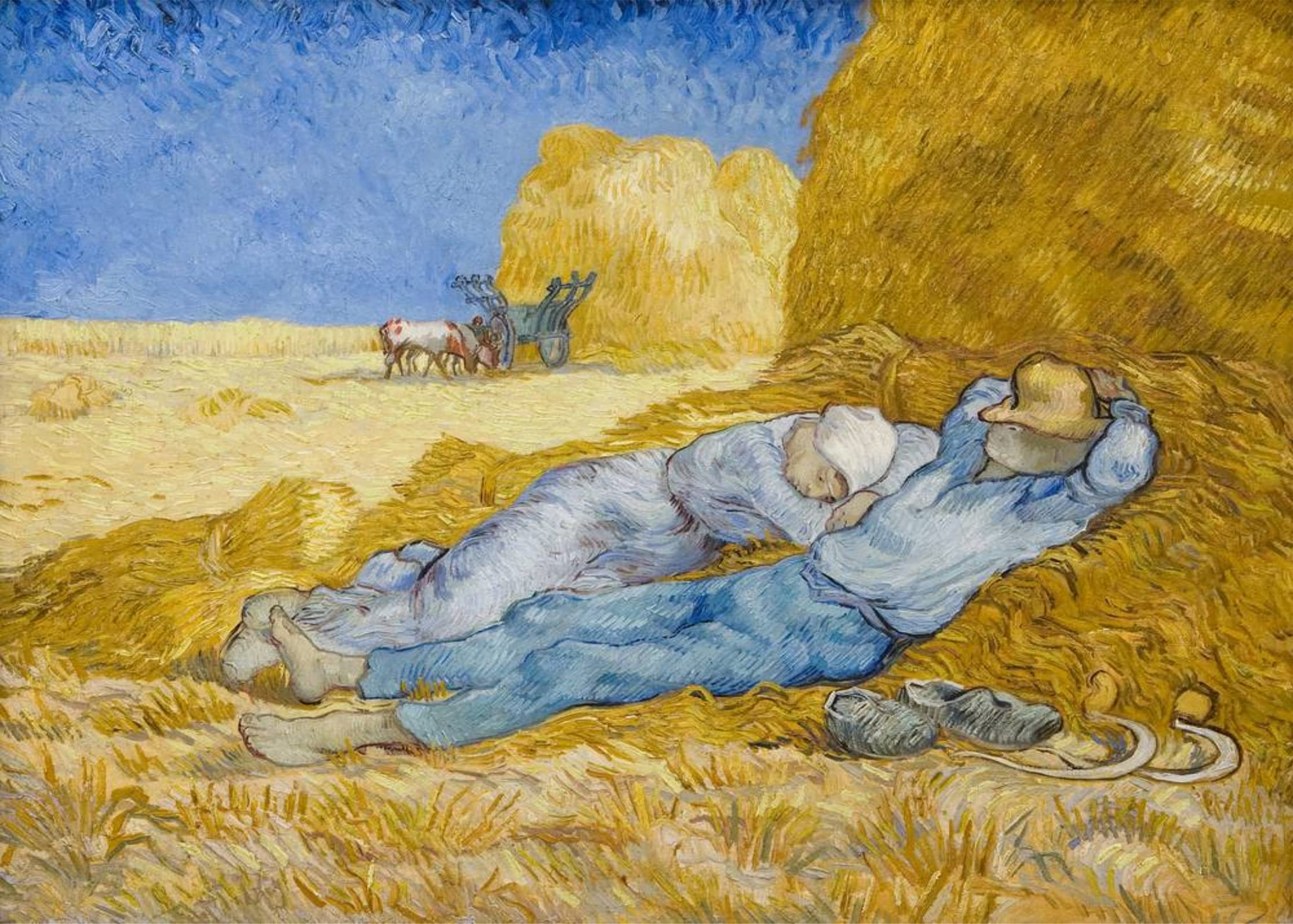 Decoratus  *Farmers Rest in Harvest season* (1890)- A Famous
