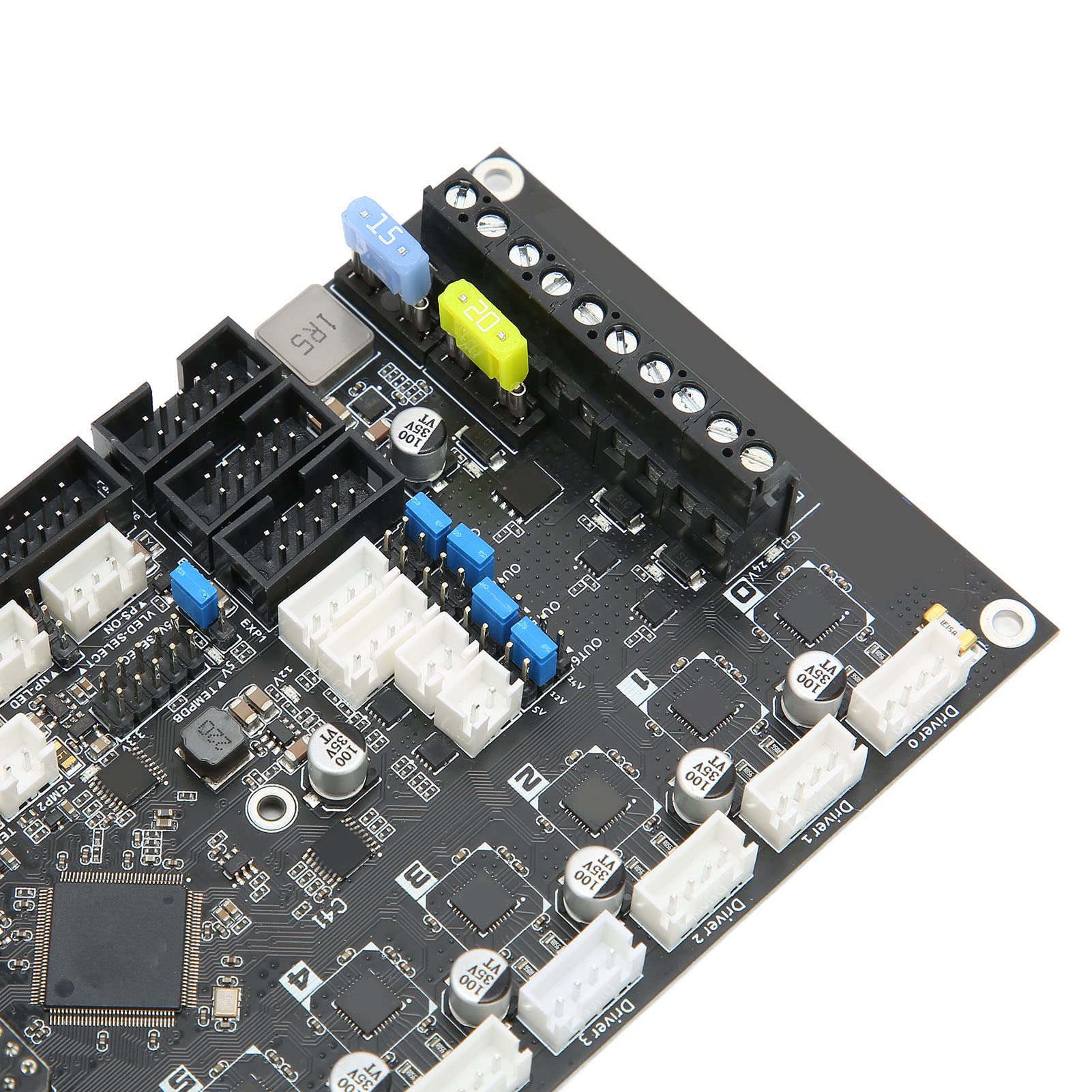 3D-Drucker-Motherboard-Steuerplatine mit integrierten 7 Achsen und TMC2209-Treibern für 2.4 und Duet3 Mini5+ 3D-Drucker baut 7-Zoll-Touchscreen-Display
