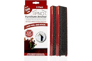 Adhesive Furniture Anchor: Invisible and Effortless Safety Assurance for Your Home