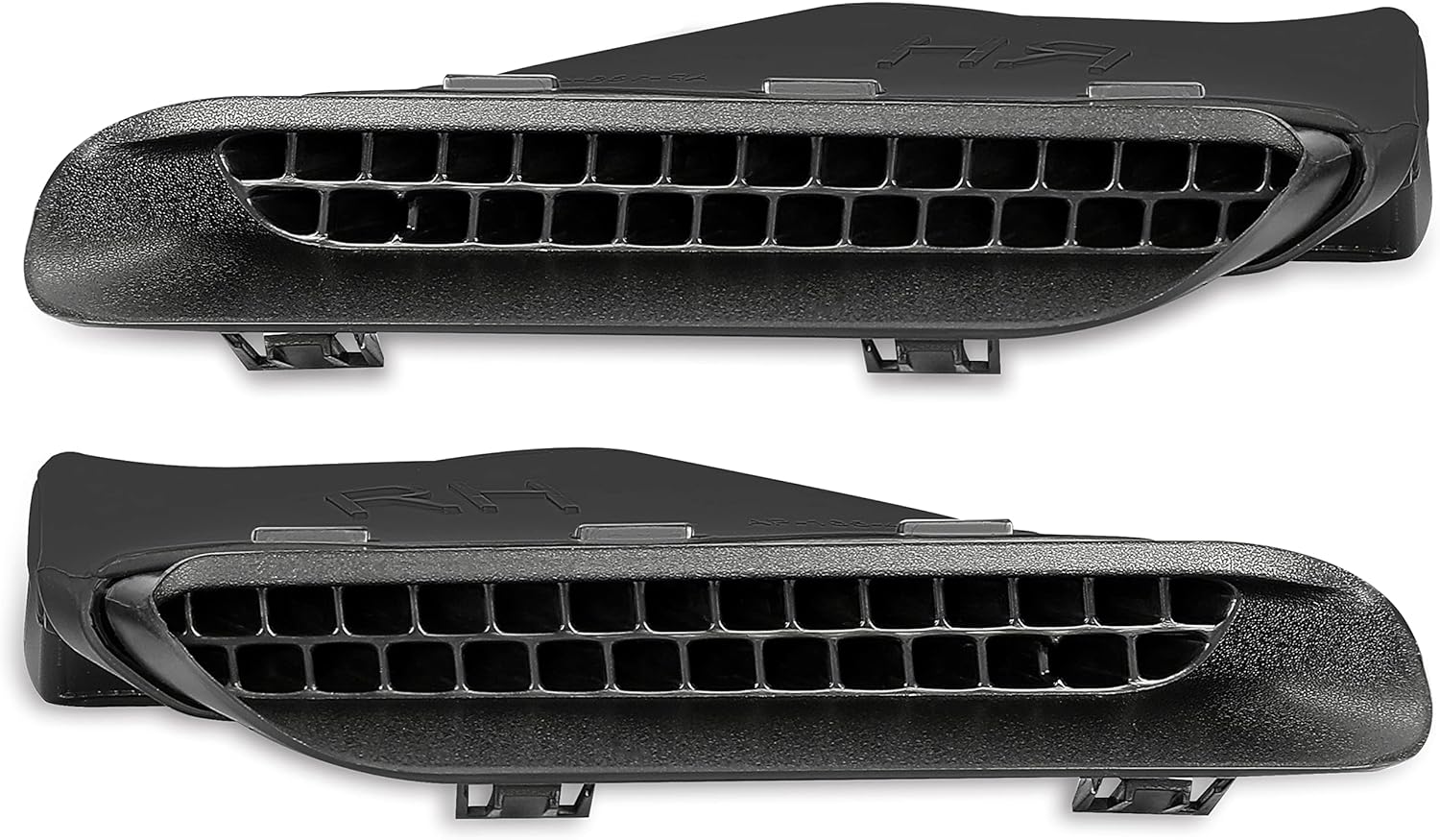 Kojem Hood Scoop Vent Pair Compatible With 2008-2014 Dodge Challenger R/T SRT Replacement For 55399338AB 55399339AB Left & Right
