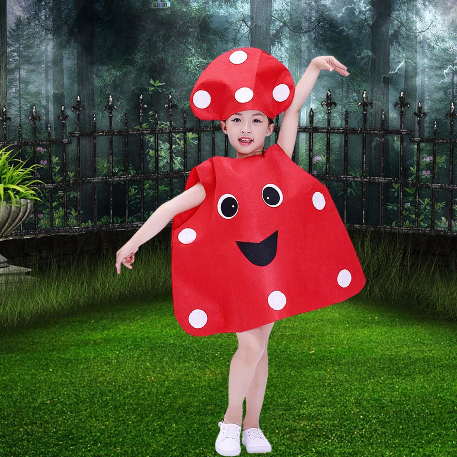 4xKids Fruit Costume Outfit Cosplay Cute Cartoon Novità Comodo Portatile Bambini Costume Travestimento per Festa in Maschera