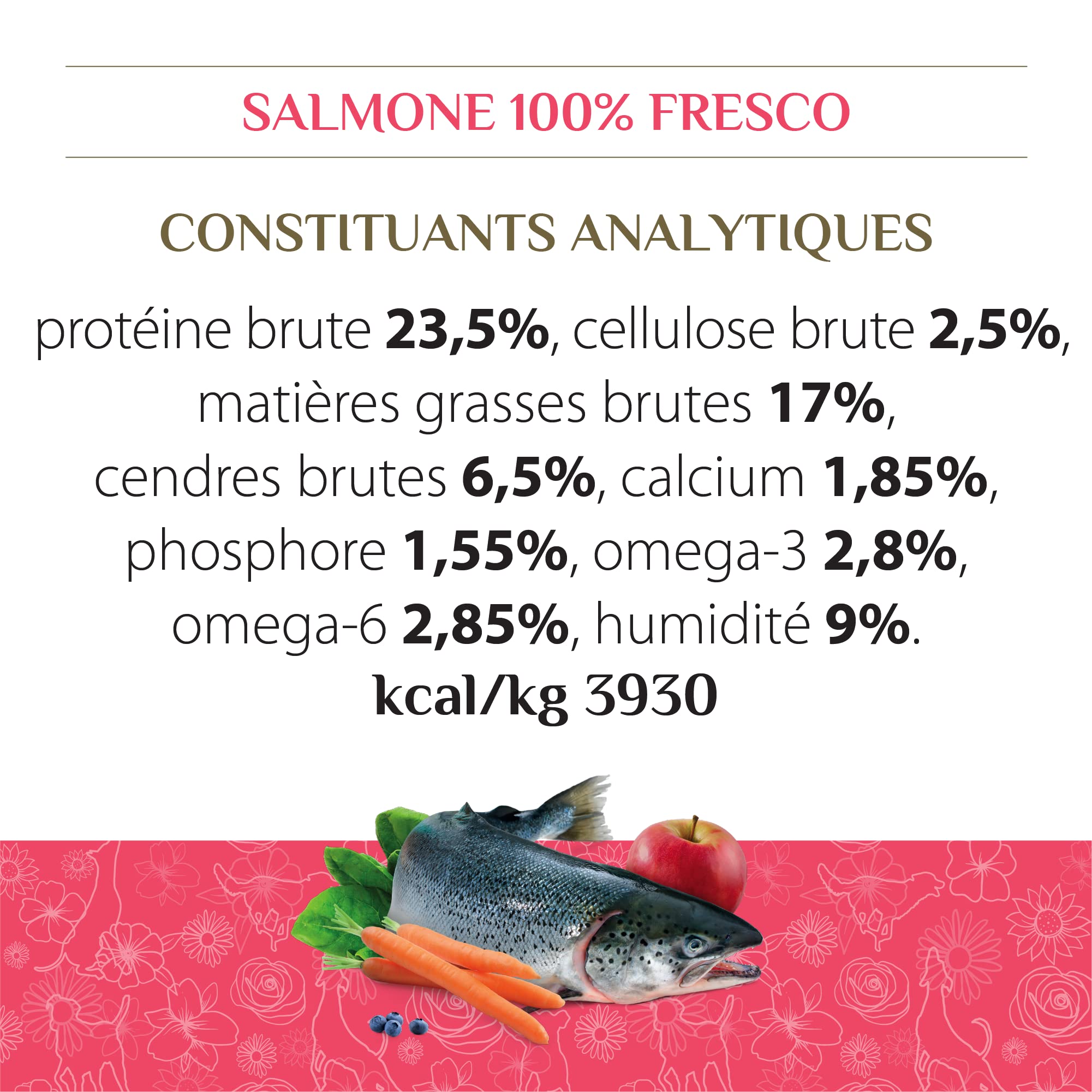 almo nature HFC Adult M-L, Crocchette per Cani Adulti - Salmone Fresco - Sacco da 8 kg