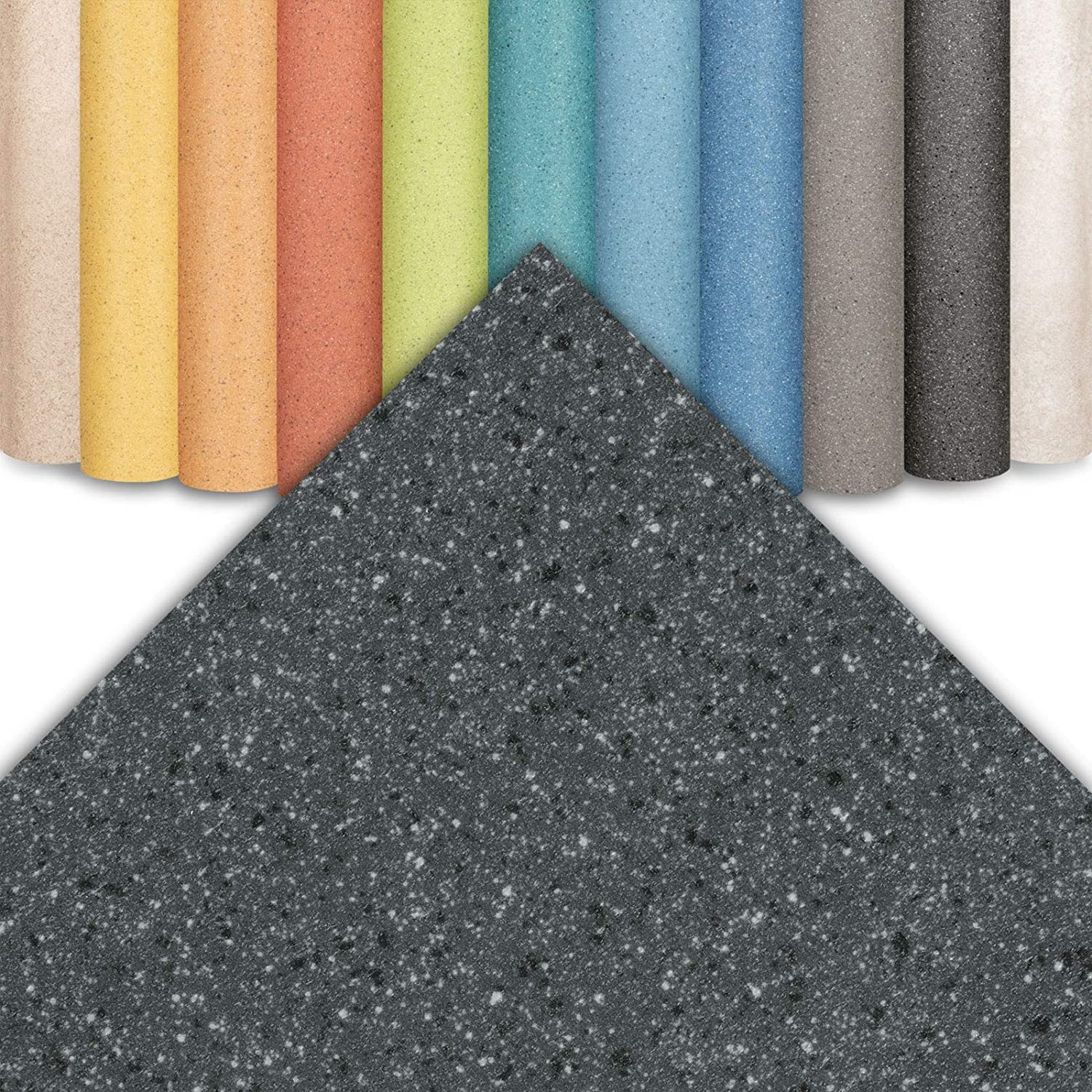 casa pura Vinyl Flooring Sold by the Metre Xtreme - PVC Flooring - Vinyl Design Covering for Kitchen, Bathroom & Living Area (200 x 500 cm, Mira 990D)