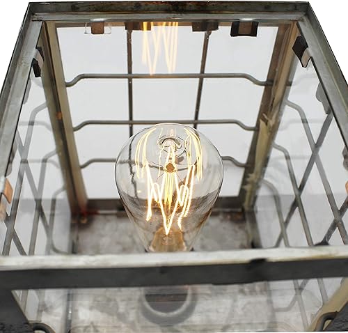 Miniatura 3 de Bombilla Edison retro vintage, ST38, 40 W, base E12 (pequeña), paquete de 2