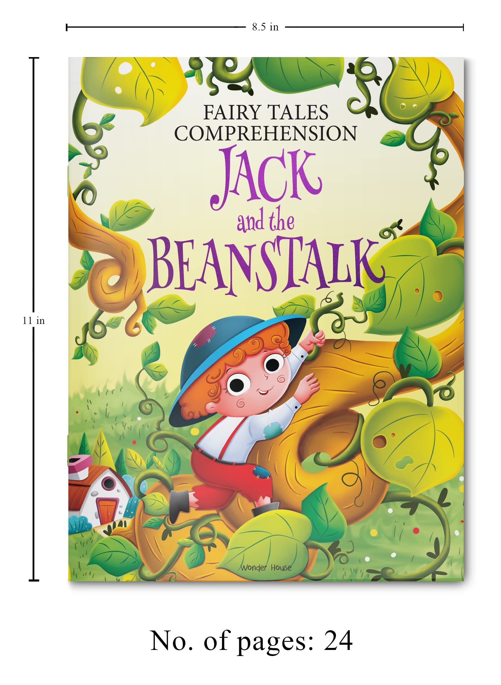 Fairy Tales Comprehension | Jack And The Beanstalk Read, Understand & Reflect | Ages 5–8 | Fun Reading Exercises To Build Vocabulary & Thinking Skills 1