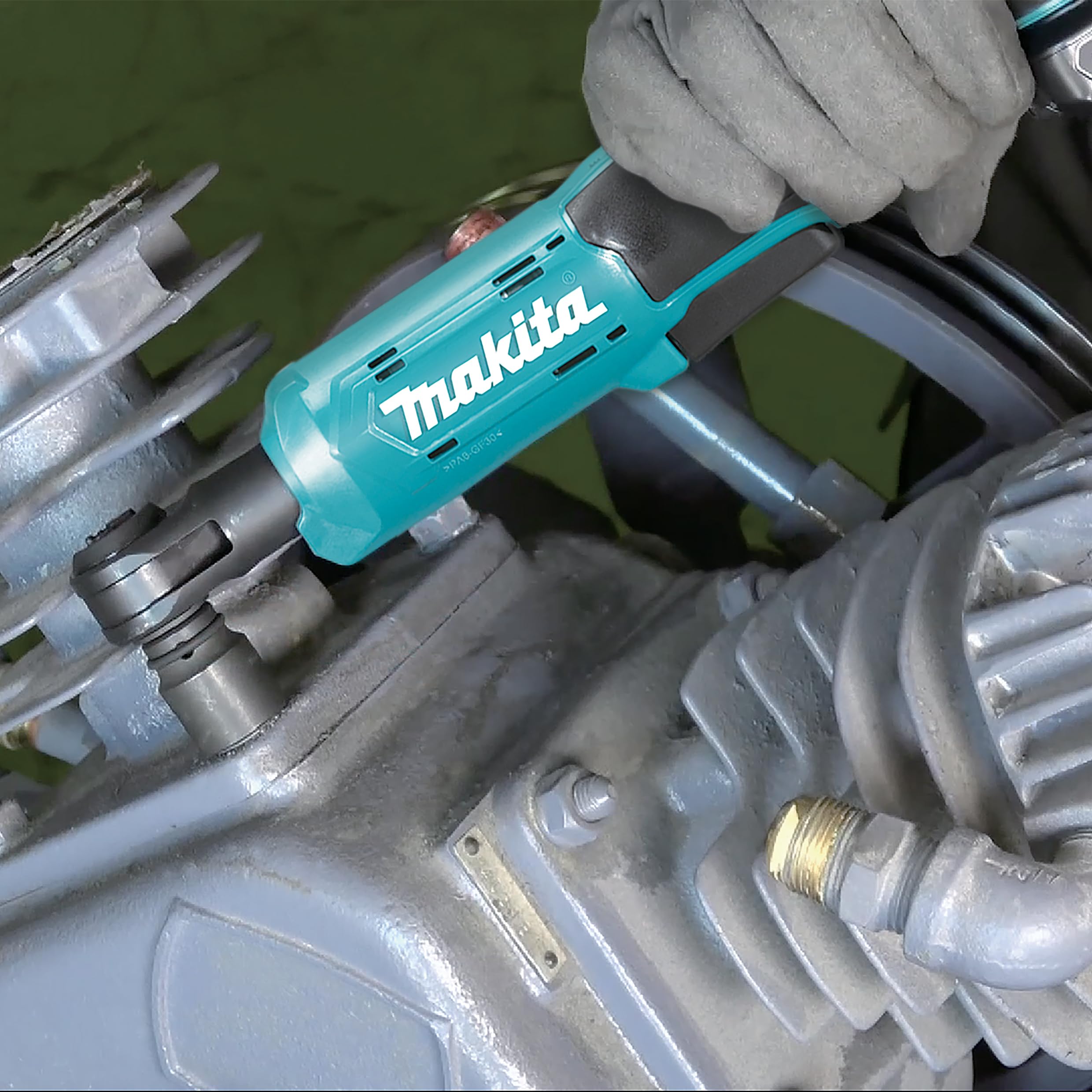 Makita WR100DZ - Chiave a cricchetto angolare 12v cxt 47.5nm, Nero, one size