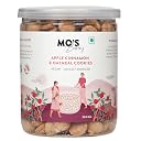 Mo's Apple Cinnamon & Oatmeal Cookies, 200gms | Healthy Cookies | Healthy Snacks | Wholesome Snacking | Vegan, 100% Natural & Preservatives Free gallery image