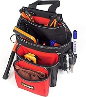 Vista 1 de Professional Electric Tool Pouch with Multiple Pockets Work Pouch Tool Organizer for TechnicianMaintenance and Electrician's Tools