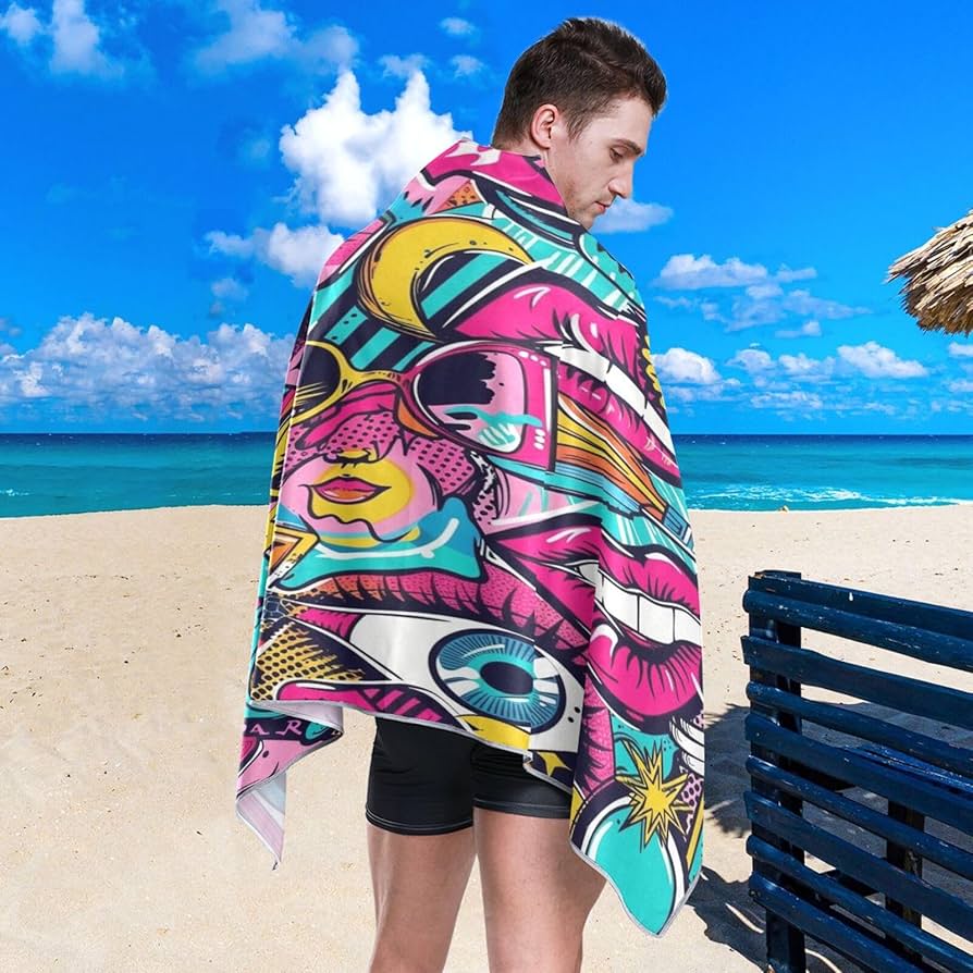 ミュージシャン CDL Beach Towel ミュージシャン CDL Beach Towel ミュージシャン CDL Beach