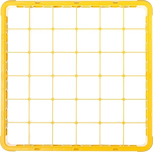 Miniatura 2 de Carlisle FoodService Products RE36C04 OptiClean - Extensor de estante de vidrio dividido de 36 compartimentos, 1.78 x 19.75 x 19.75 pulgadas,