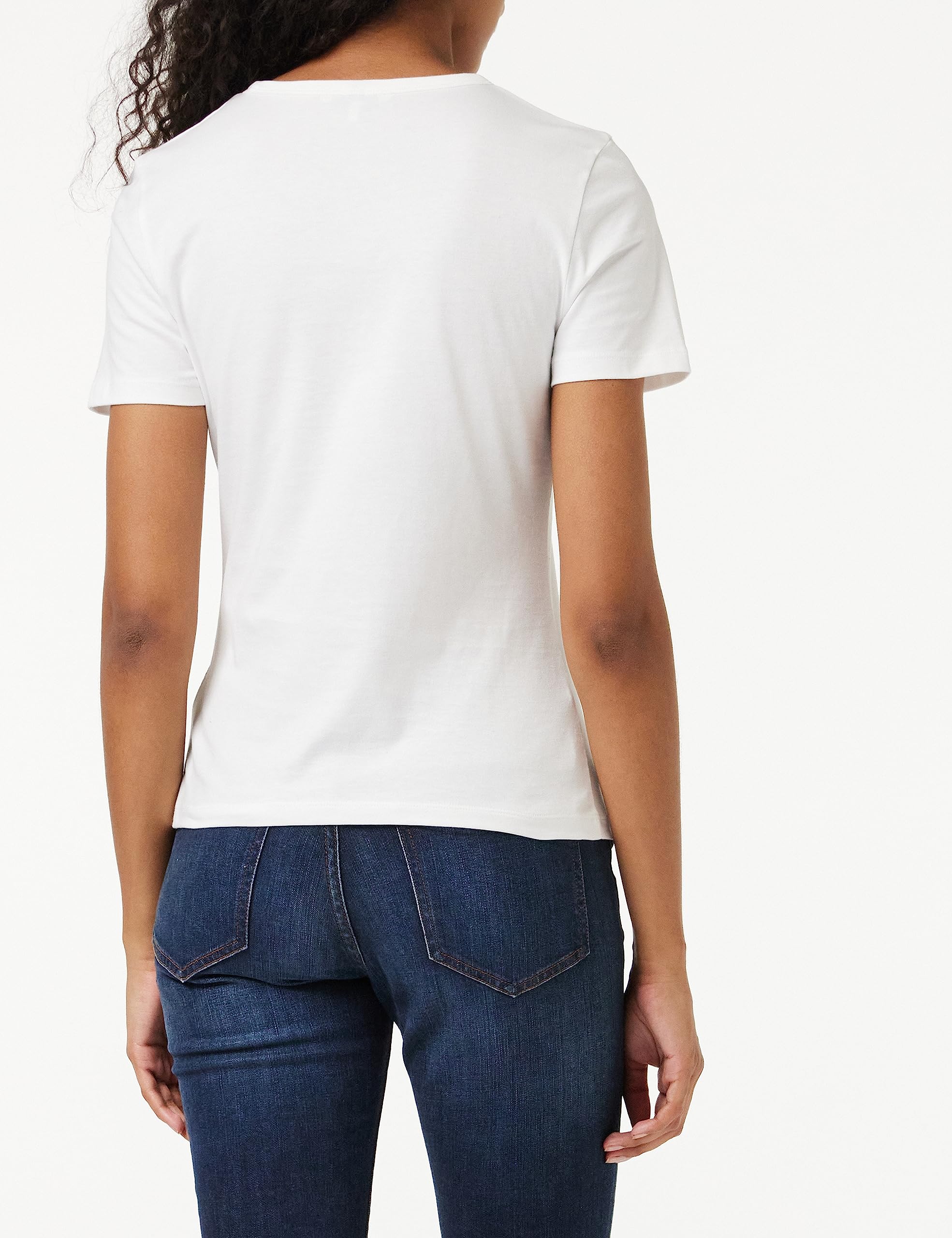 Tommy Hilfiger T-shirt Maniche Corte Donna Scollo Rotondo