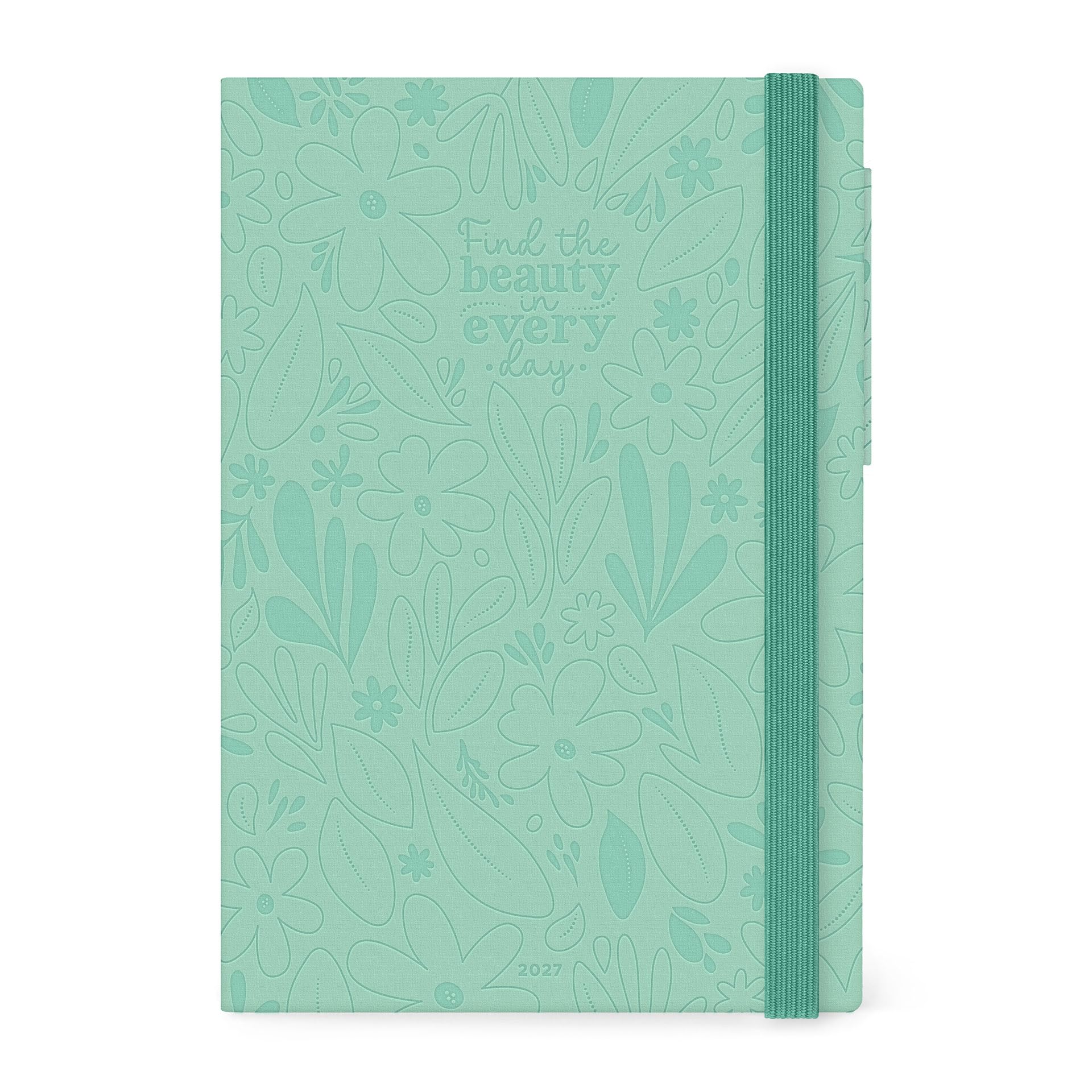 Legami Botanic Garden Large Daily Diary 2027, 12 Months, 17 x 24 cm