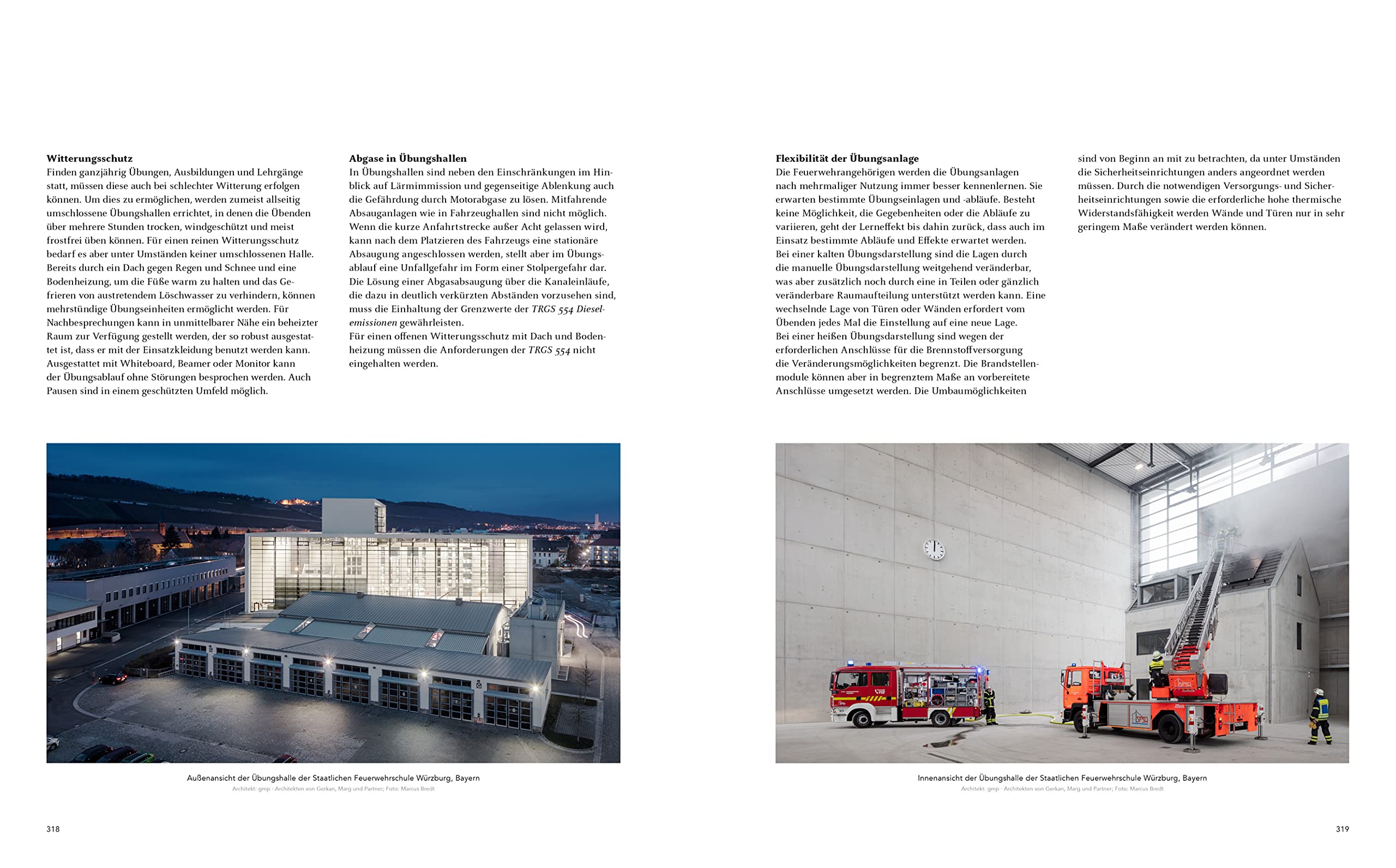 Feuerwehrbauten: Handbuch und Planungshilfe (Handbuch und Planungshilfe/Construction and Design Manual)