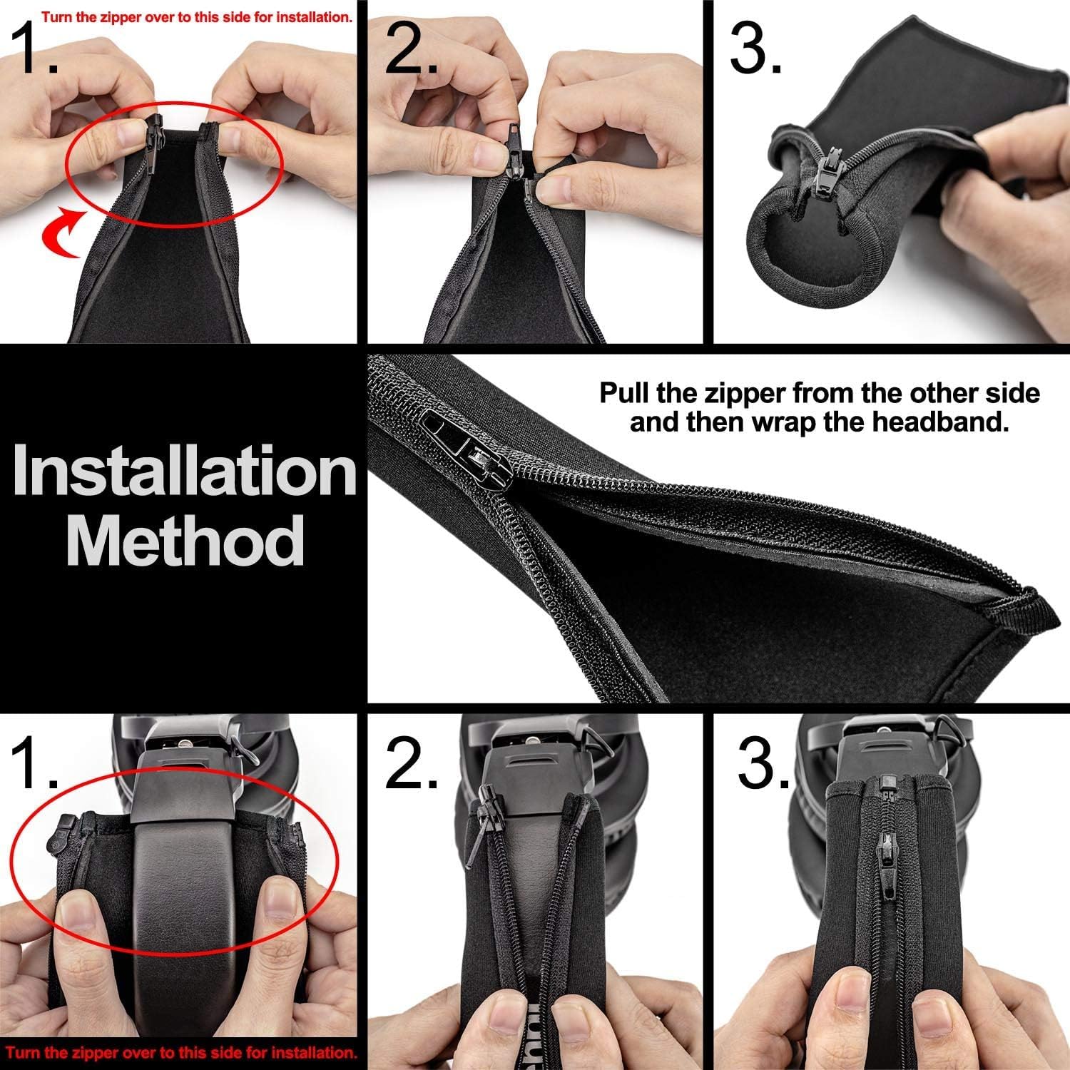 Cuscinetto Di Ricambio Per Archetto Per Cuffie, Pad A On - Foto 3