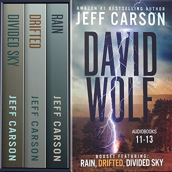 The David Wolf Mystery Thriller Series: Books 11-13 Audiobook by Jeff Carson episode artwork