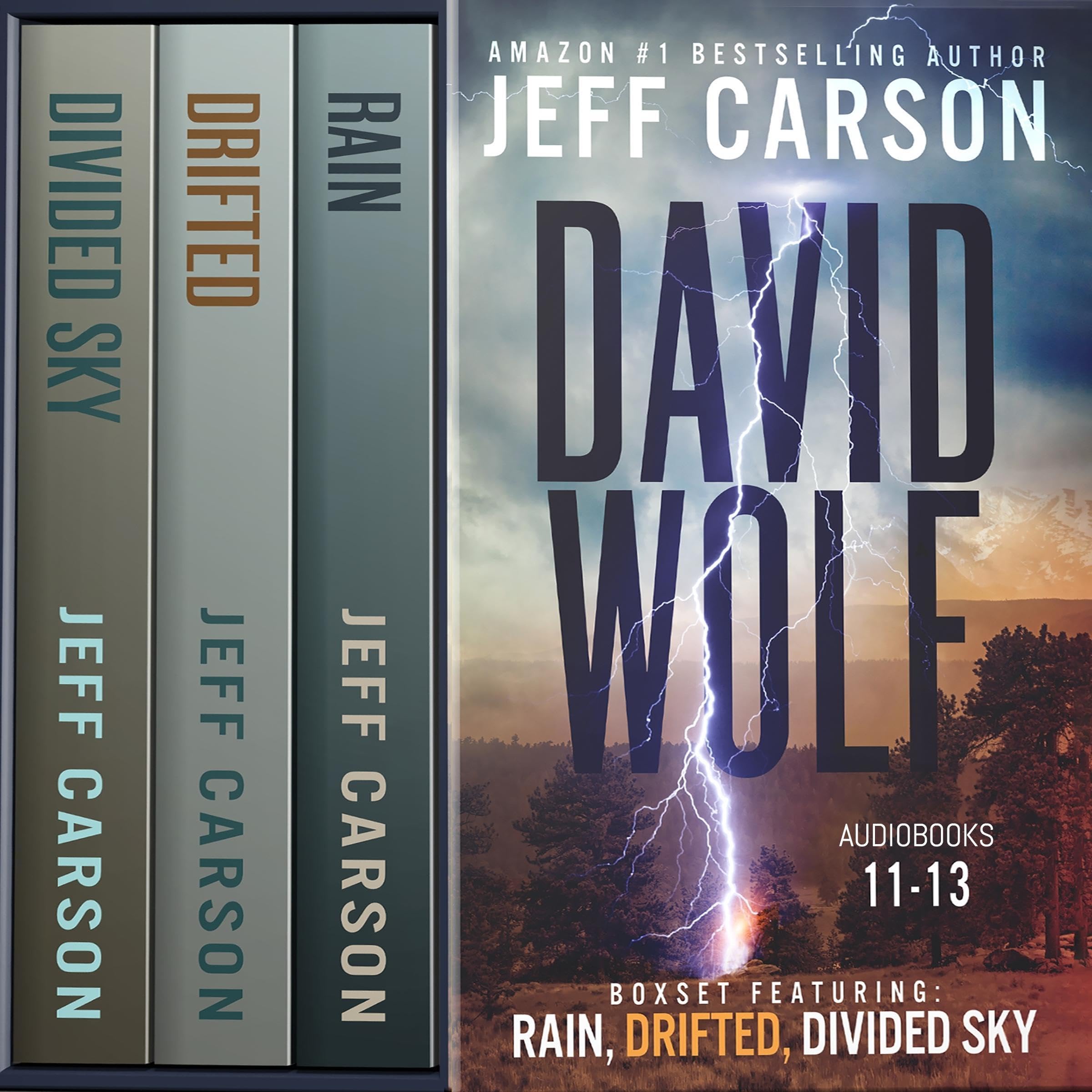 Cover art for The David Wolf Mystery Thriller Series: Books 11-13
