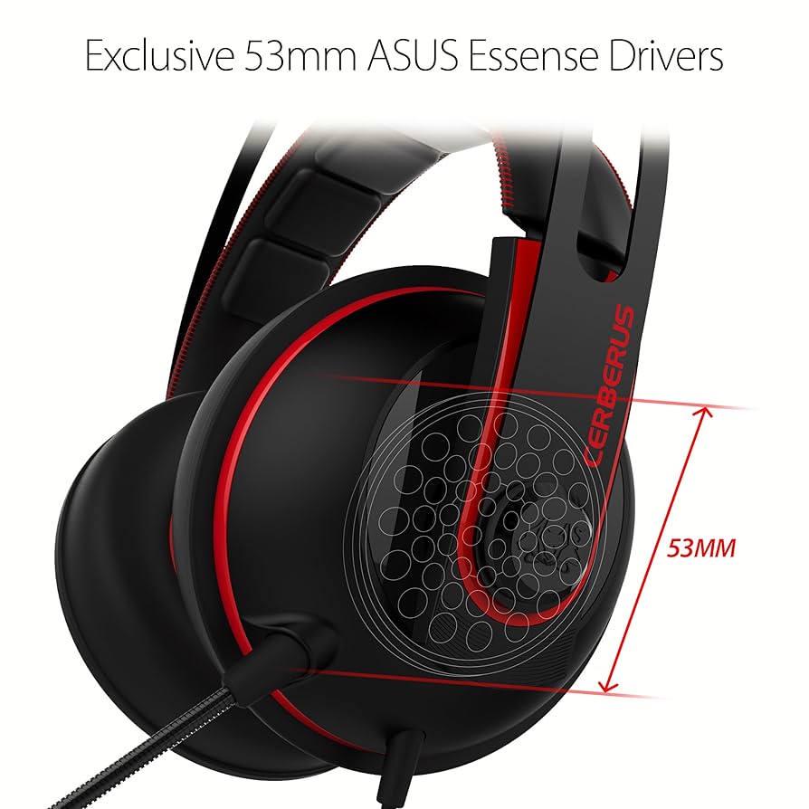 ASUS ゲーミングヘッドセット デュアルマイク 3.5mmジャック ステンレススチール製 53mm ASUS エッセンスドライバー Cerberus ( ケルベロス ) V2 Amazon.co.jp: ASUS ゲーミングヘッドセット デュアルマイク 3.5