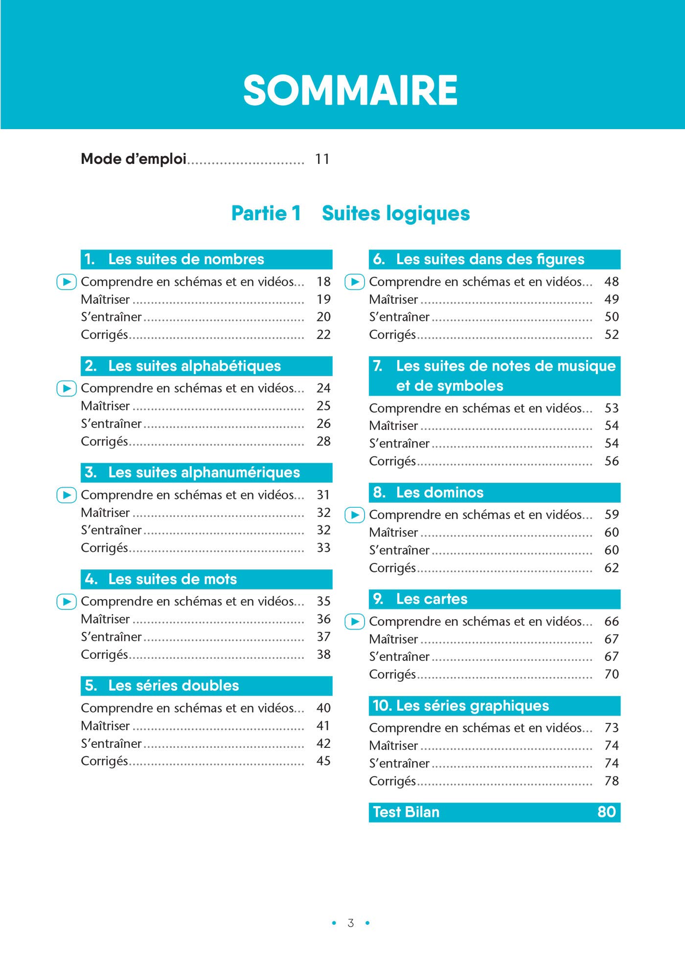 Le Grand Livre des tests psychotechniques - 2000 tests - 25 tutos offerts: Concours, examens, entretiens d'embauche - La référence pour réussir