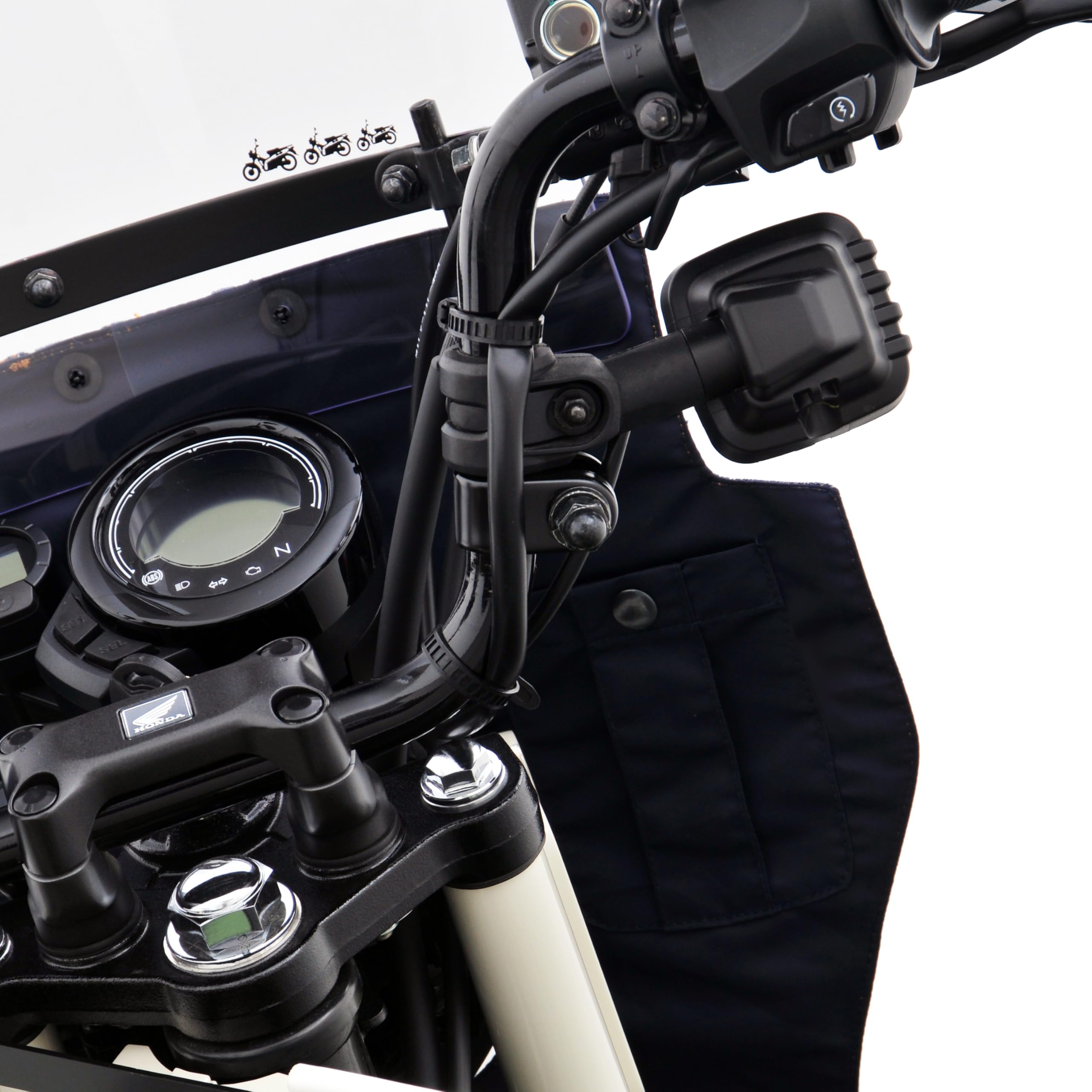 Amazon | 旭風防(AF ASAHI) ロング風防 デニム CT125 ハンターカブ(2BJ