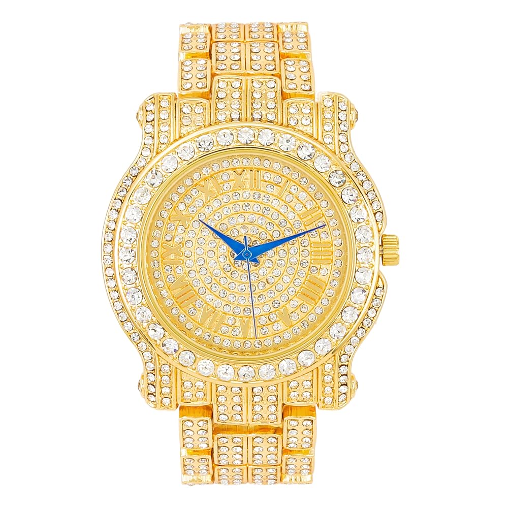 Amazon.com: Charles Raymond Bling-ed Out Ultimate Gold Hip