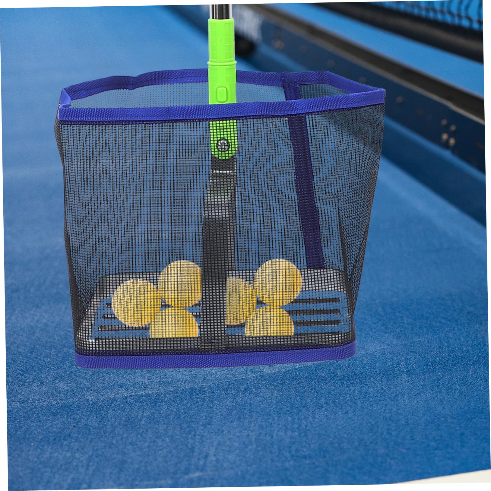 Recogedor Largo Mango de Tenis Portátil de Mesa Balones