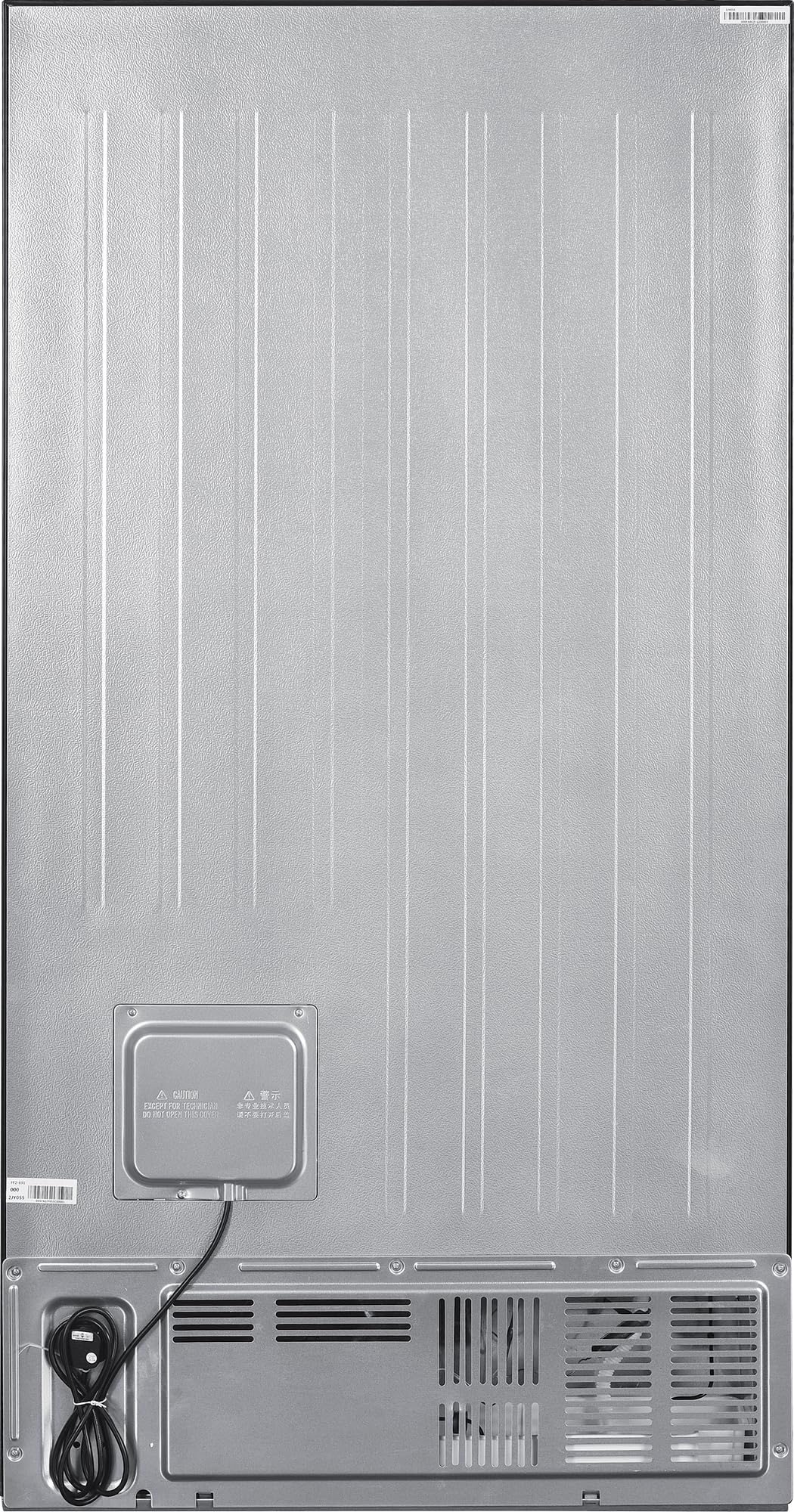 Beko GNO5324XPN Side-By-Side, freestanding, Volume netto 532 L, Raffreddamento 347 L, Congelamento 185 L, NoFrost, Modalità vacanze, Raffreddamento rapido, Effetto acciaio inossidabile
