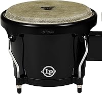 Vista 4 de Latin Percussion LPA601F-BK LP Aspire Bongos de fibra de vidrio - NegroNegro