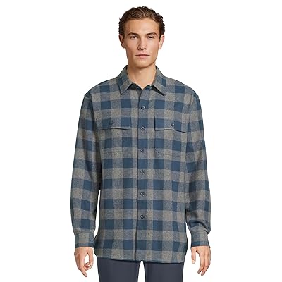 L.L.Bean Chamois Shirt Traditional Fit Plaid Men